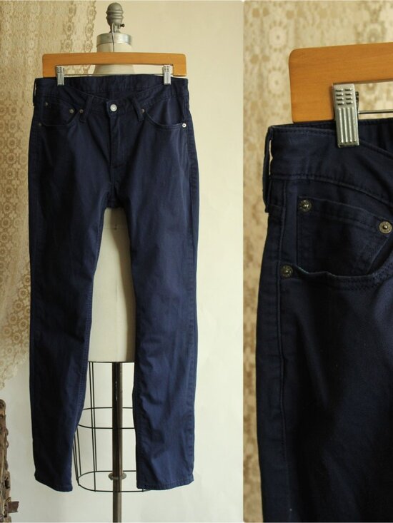 Levi's Other - Levis Mens 511 Jeans, Navy Blue, 32W 32L, Slim